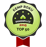 Zařízení patří mezi TOP 50 Kempů v hodnocení návštěvníků v anketě Kemp roku 2015