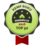 Zařízení patří mezi TOP 50 Kempů v hodnocení návštěvníků v anketě Kemp roku 2016